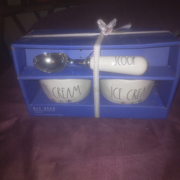 Rae Dunn Ice Cream Bowls - Picture 3 of 3
